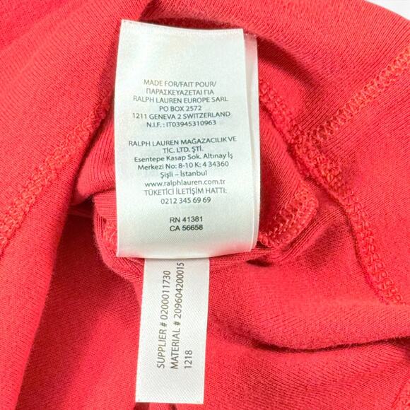 Lauren Ralph Lauren Boatneck Top Womens M Chambray Zippers Y2K VTG Nautical Prep - Picture 9 of 10